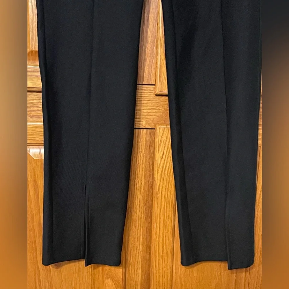Michael Kors Petite Split-Hem Flared Pull-On Pants - Picture 5 of 6